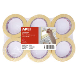 Apli Cinta Pintor 25mm x 45m (6u.)