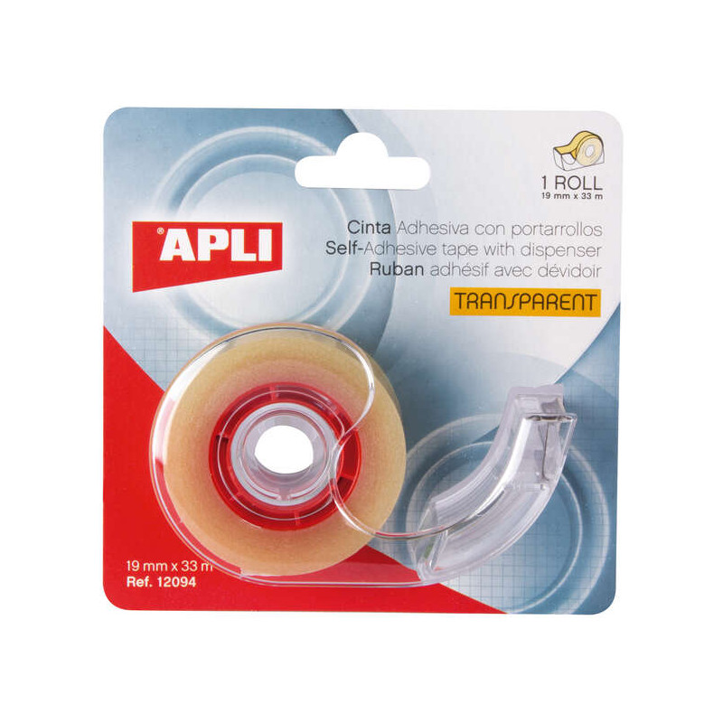 Apli Porta Cinta Home con Cinta Adhesiva
