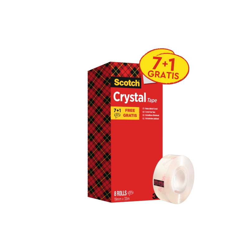 Scotch Pack de 8 Cintas Adhesivas