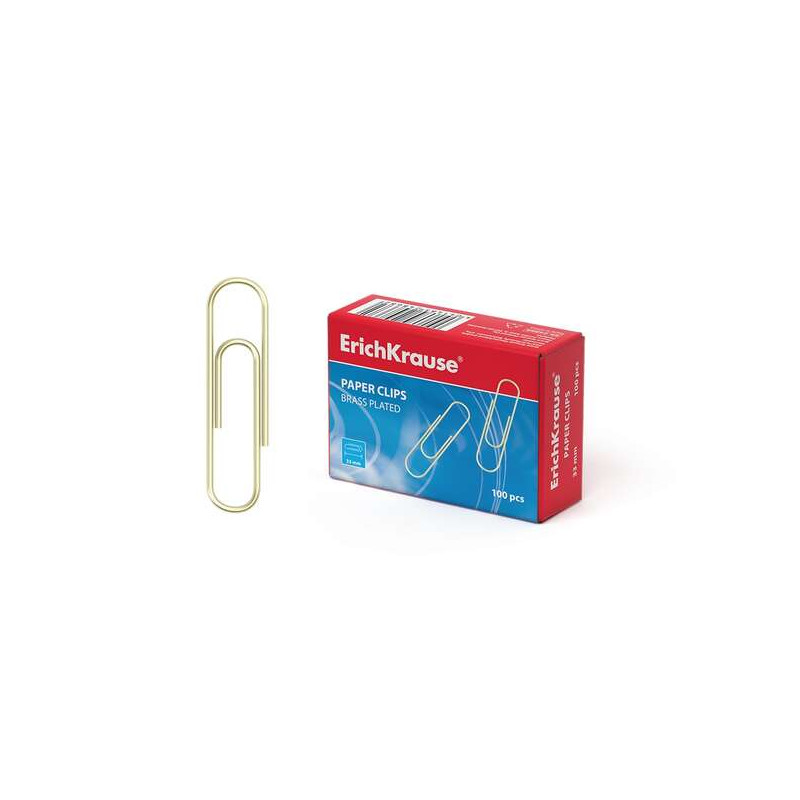 ErichKrause Caja de 100 Clips 33mm