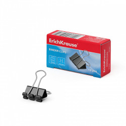 ErichKrause Pack de 12 Pinzas para Papeles 15mm