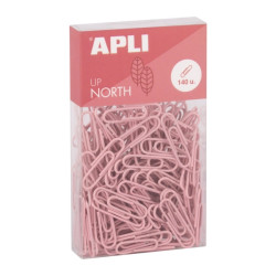 Apli Up North Pack con 140 Clips de Metal 28mm
