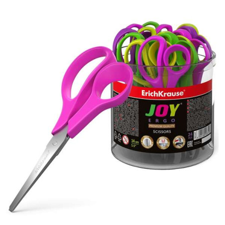 ErichKrause Tijeras Joy Ergo (24u.)