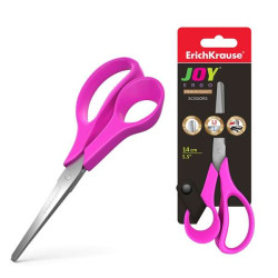 ErichKrause Joy Ergo Tijeras de Acero Inoxidable 14cm
