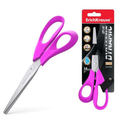 ErichKrause Dynamic Tijeras de Acero Inoxidable para Zurdos de 18cm