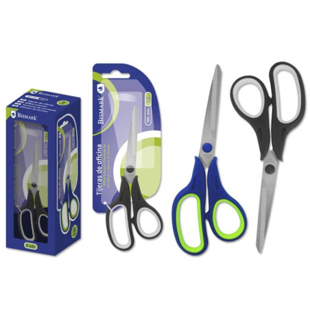 Bismark Tijeras de Oficina Acero Inoxidable 19cm (8u.)