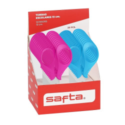 Safta Expositor con 20 Tijeras de 13cm