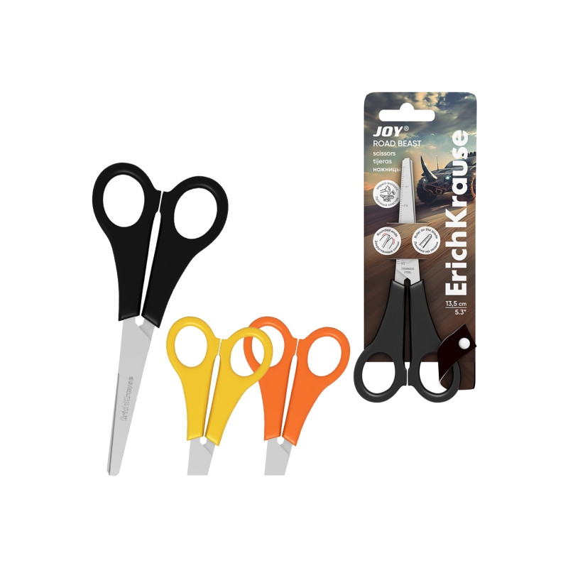 ErichKrause JOY Road Beast Tijeras de 13.5cm