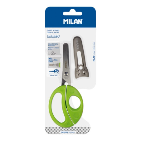 Milan Ladybird Tijeras con Funda