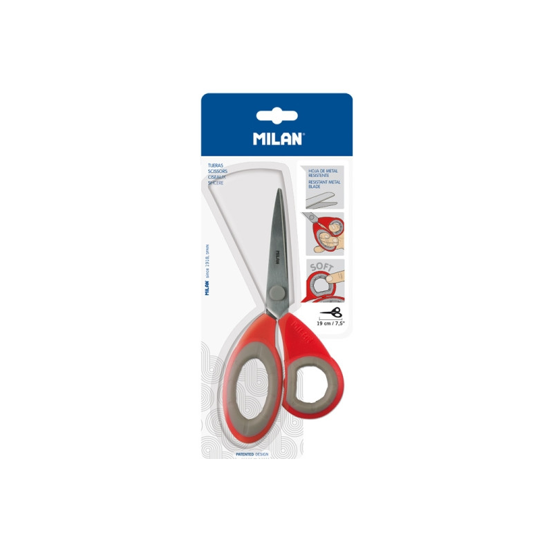 Milan Tijeras de Oficina de 19cm