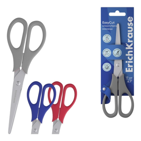 ErichKrause EasyCut Tijeras de 17cm para Zurdos
