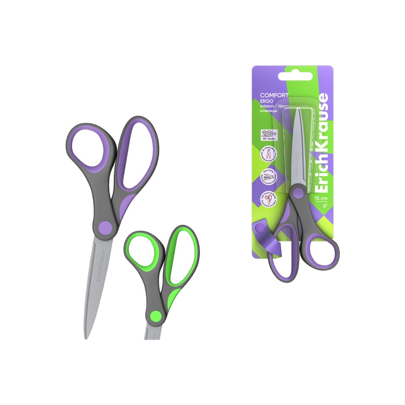 ErichKrause Comfort Tijeras de 15cm