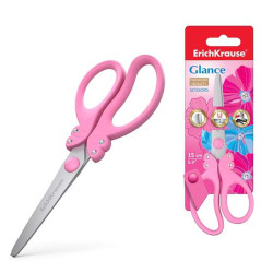 ErichKrause Glance Tijeras con Cuchillas de Acero Inoxidable 15cm
