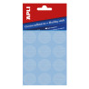 Apli Pack de Cierres Adhesivos Transparentes Ø 25mm