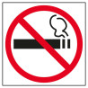 Apli Pegatina en PVC de Señalizacion Prohibido Fumar 114x114mm