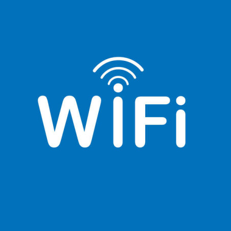 Apli Pegatina en PVC de Señalizacion Zona WiFi 114x114mm