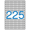 Apli Pack de 3.375 Etiquetas Rectangulares 8x12mm