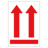 Apli Rollo de 200 Etiquetas Flecha Posicion Vertical 90x130mm