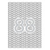 Apli Pack con 2.200 Etiquetas Especial Joyeria