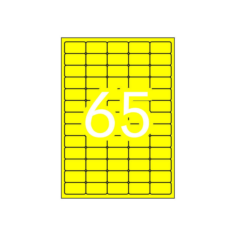 Apli Pack de 1.300 Etiquetas 38.1x21.2mm