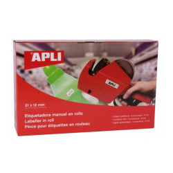 Apli Maquina Etiquetadora de Precios 1 Linea 8 Caracteres