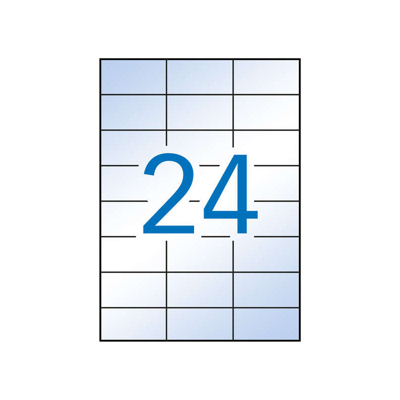 Apli Pack de 240 Etiquetas 70x37mm