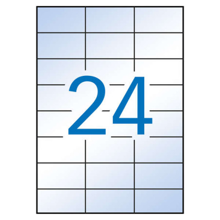 Apli Pack de 240 Etiquetas 70x37mm