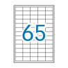 Apli Pack de 6.500 Etiquetas Rectangulares 38x21.2mm