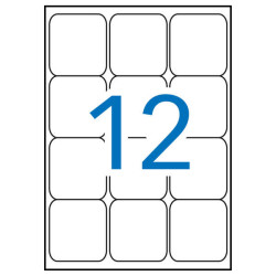 Apli Pack de 1.200 Etiquetas 63,5x72mm