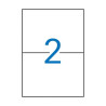 Apli Pack de 200 Etiquetas Rectangulares 210x148mm
