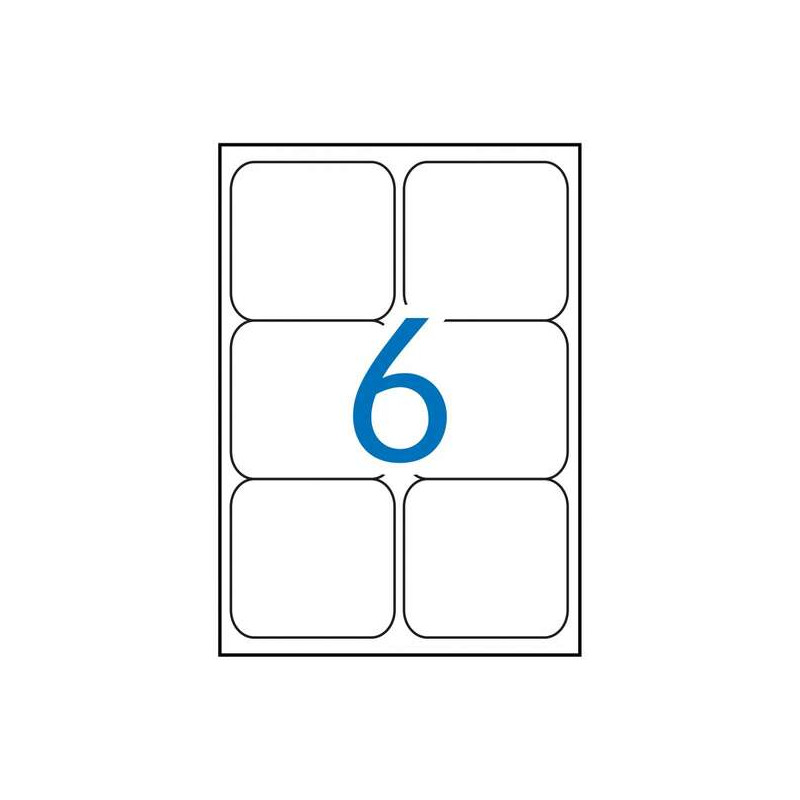 Apli Pack de 600 Etiquetas 99.1x93.1mm