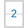 Apli Pack de 200 Etiquetas Rectangulares 199.6x144.5mm