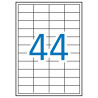 Apli Pack de 4.400 Etiquetas Rectangulares 48,5 x 25,4mm