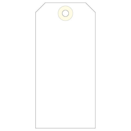 Apli Pack de 1.000 Etiquetas con Arandela 120x57mm