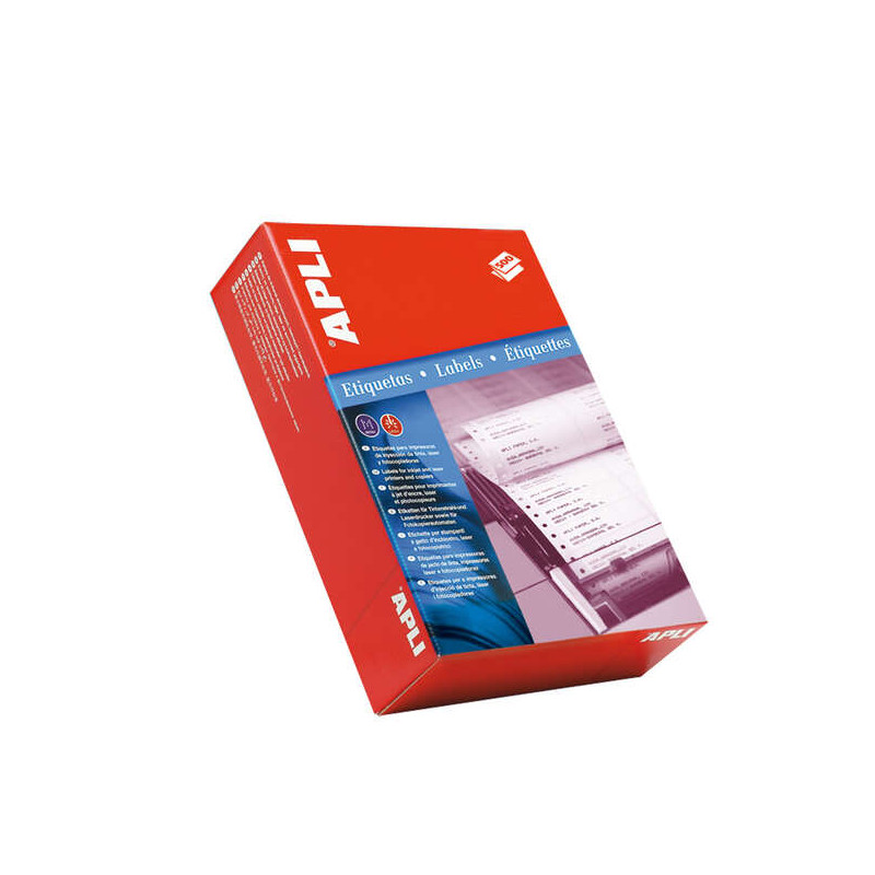Apli Caja de 3.000 Etiquetas en Continuo 101.6 x 48.7mm
