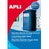 Apli Pack de 100 Etiquetas Resistentes Intemperie 210 x 297mm