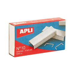 Apli Grapas Galvanizadas Plata Brillante 0.53mm (20u.)
