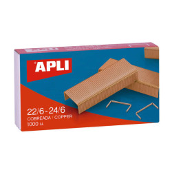 Apli Grapas de Galvanizadas 22/6 (10u.)
