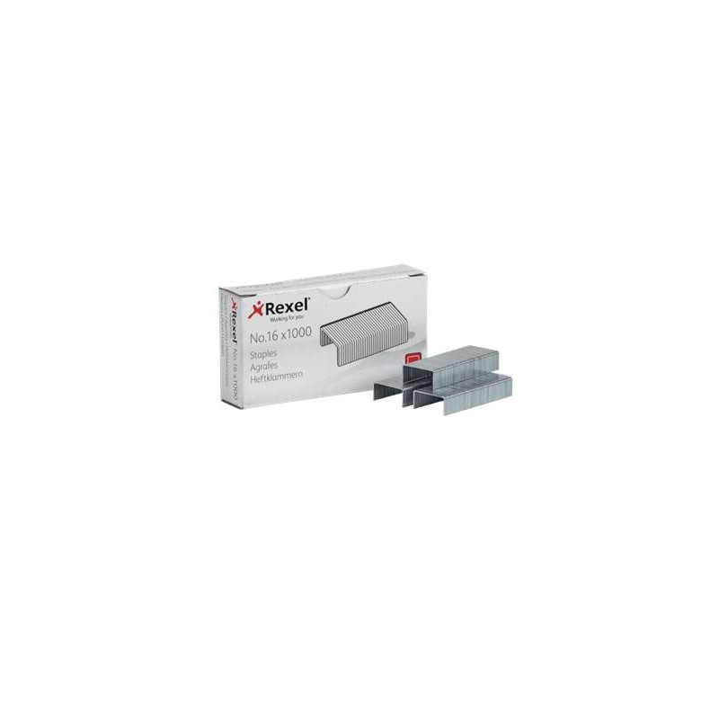 Rexel Caja de 1000 Grapas 24/6 Nº16