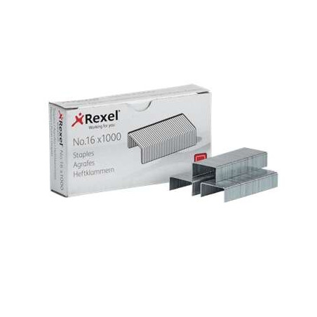 Rexel Caja de 1000 Grapas 24/6 Nº16