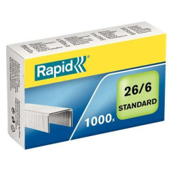Rapid Confort Caja de 1000 Grapas 26/6