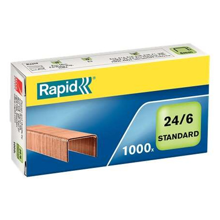 Rapid Confort Caja de 1000 Grapas 24/6