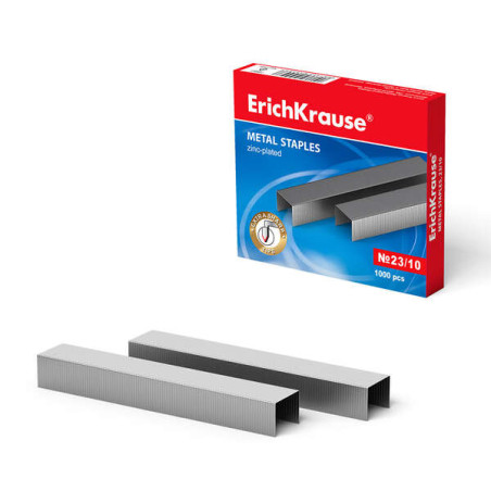 ErichKrause Caja de 1000 Grapas Nº23/10