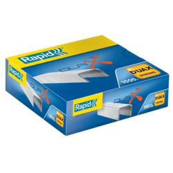 Rapid Duax Strong Caja de 1000 Grapas para Gruesos
