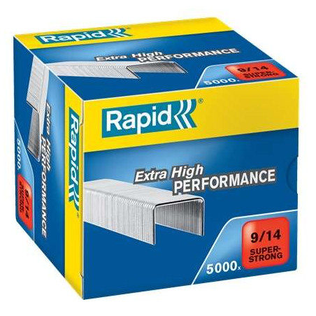 Rapid Super Strong Caja de 5000 Grapas 9/14
