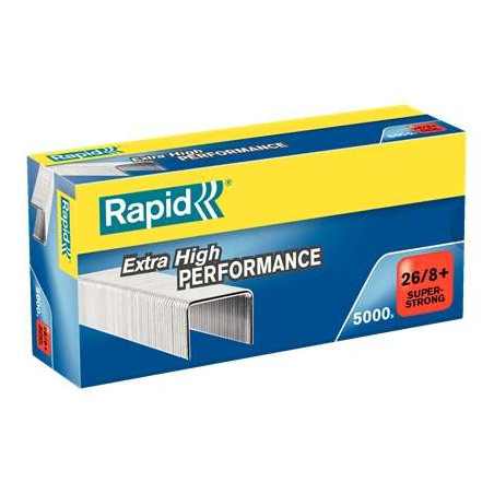 Rapid Super Strong Caja de 5000 Grapas 26/8+