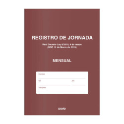 Dohe Libro de Registro de Jornada