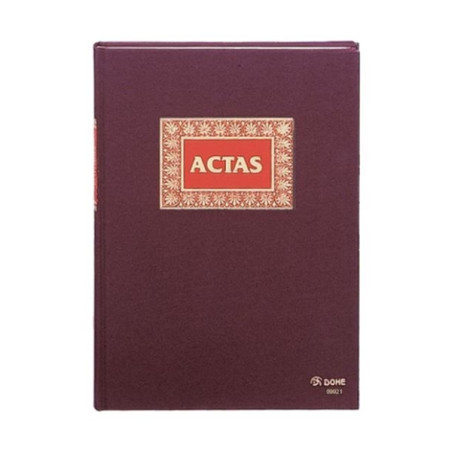 Dohe Libro Actas 50 Hojas Numeradas Papel Offset de 100gr