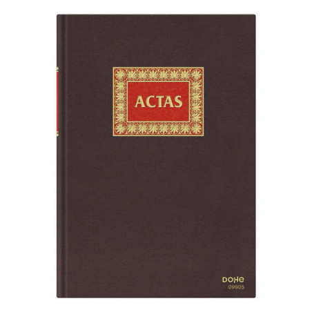 Dohe Libro de Actas Folio Natural