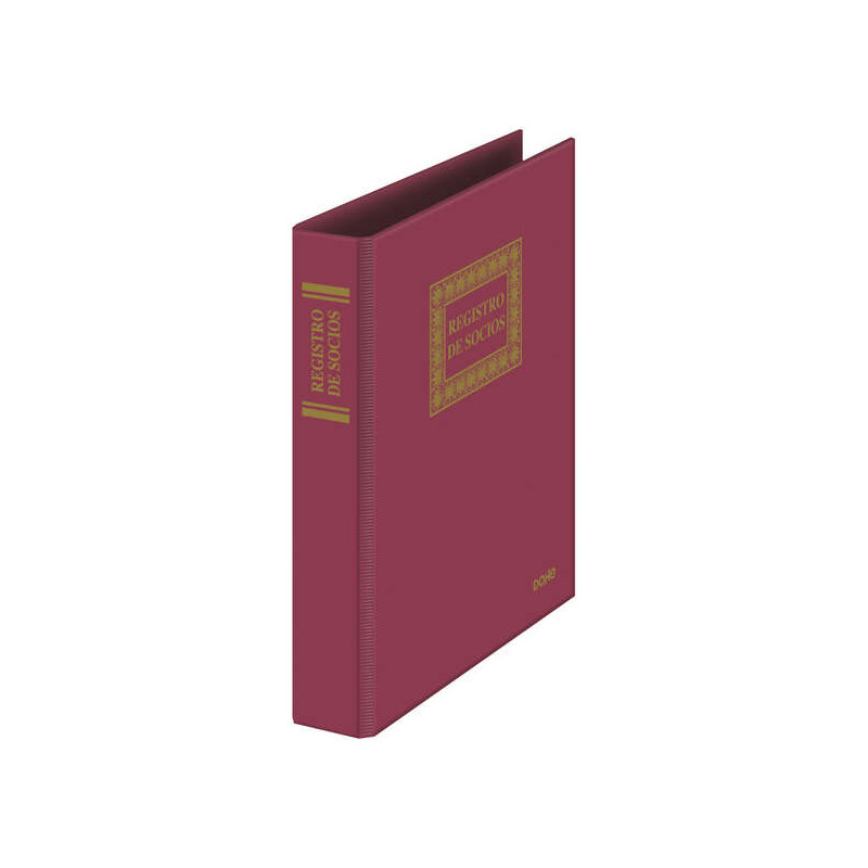 Dohe Libro de PVC Color Burdeos